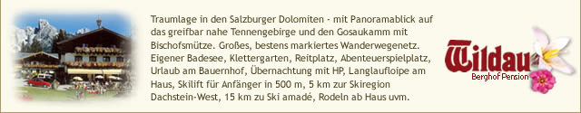 Webcam Berghof Pension Wildau