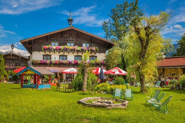 Pension Wildau im Sommer