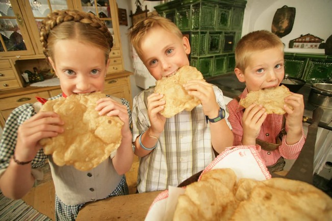 Selbst gemachte Hauberlkrapfen