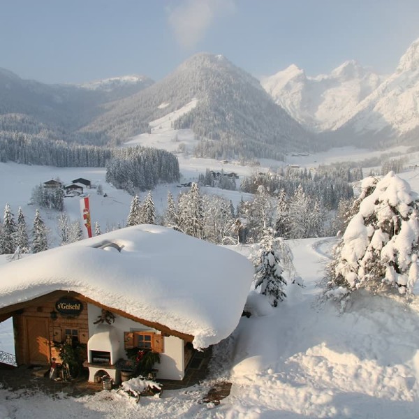 Das Geischl im Winterkleid