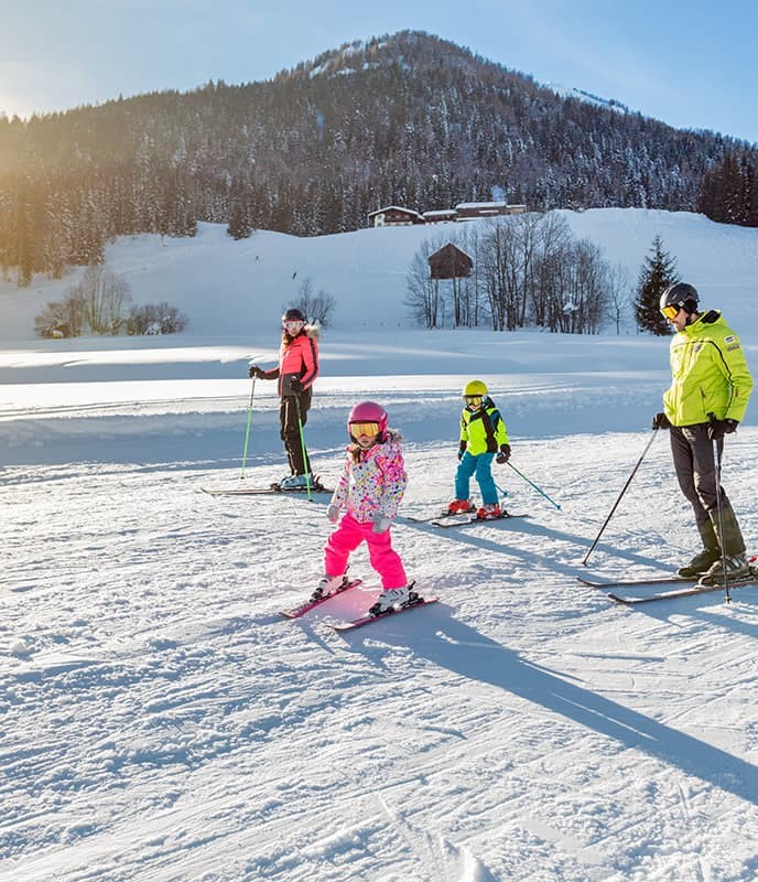 Skifahren in St. Martin